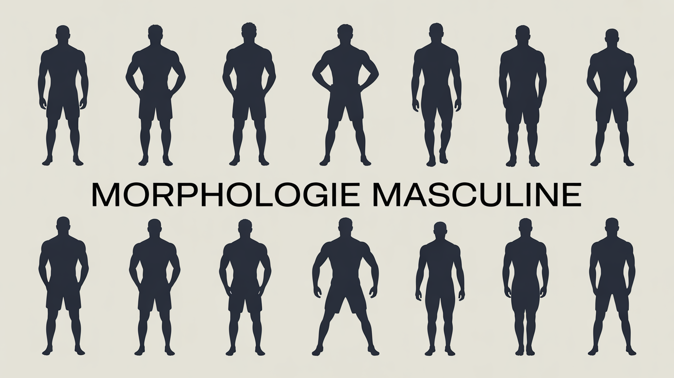 Illustration morphologie masculine V H O morphotypes