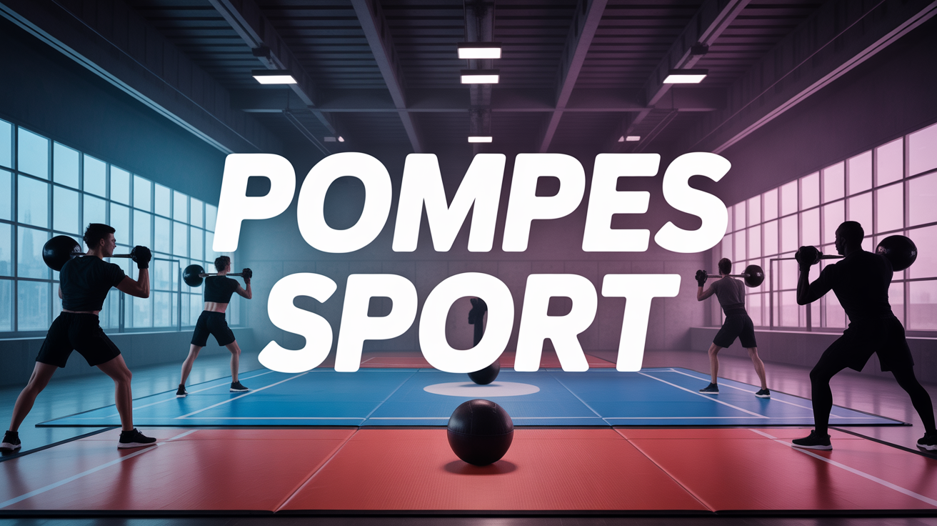 scène salle de sport avec silhouettes pompes sport