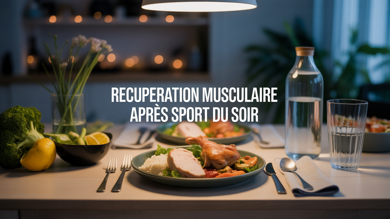 assiette equilibree apres sport du soir