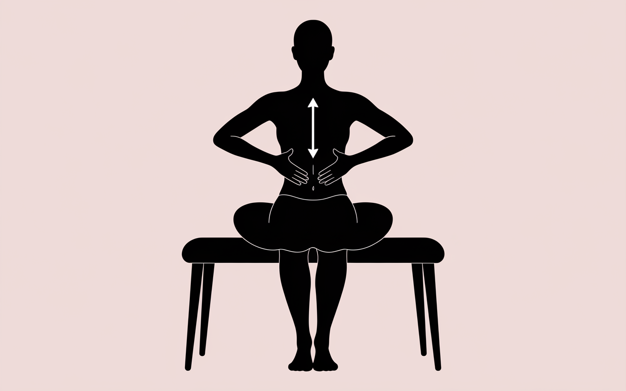 row assis à la poulie technique et posture