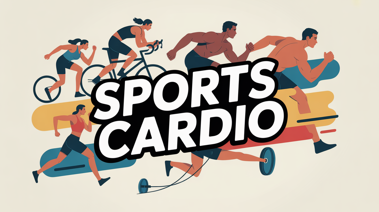 sports cardio silhouettes dynamiques hommes femmes