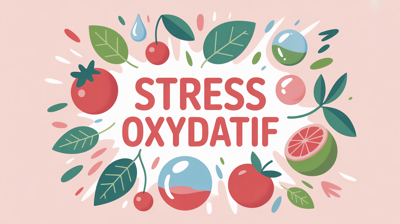Image moderne stress oxydatif vitalite energie jeunesse antioxidants
