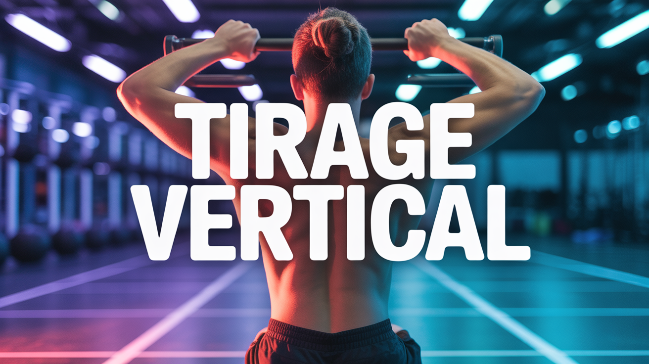 vue dos tirage vertical muscles activés
