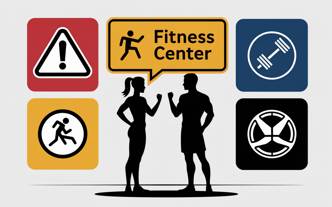 Astuces communication salle de sport en anglais, erreurs gym fitness