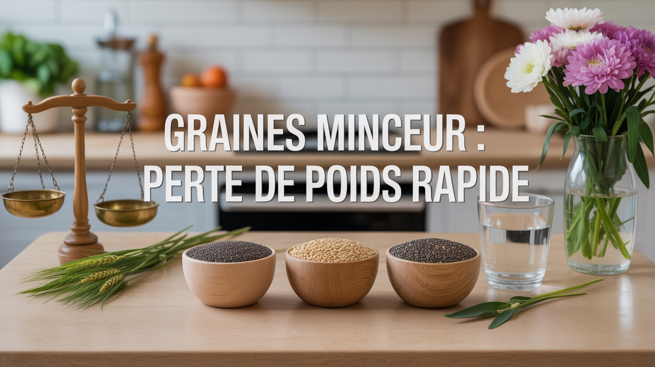 table graines minceur chia lin courge équilibre et perte de poids