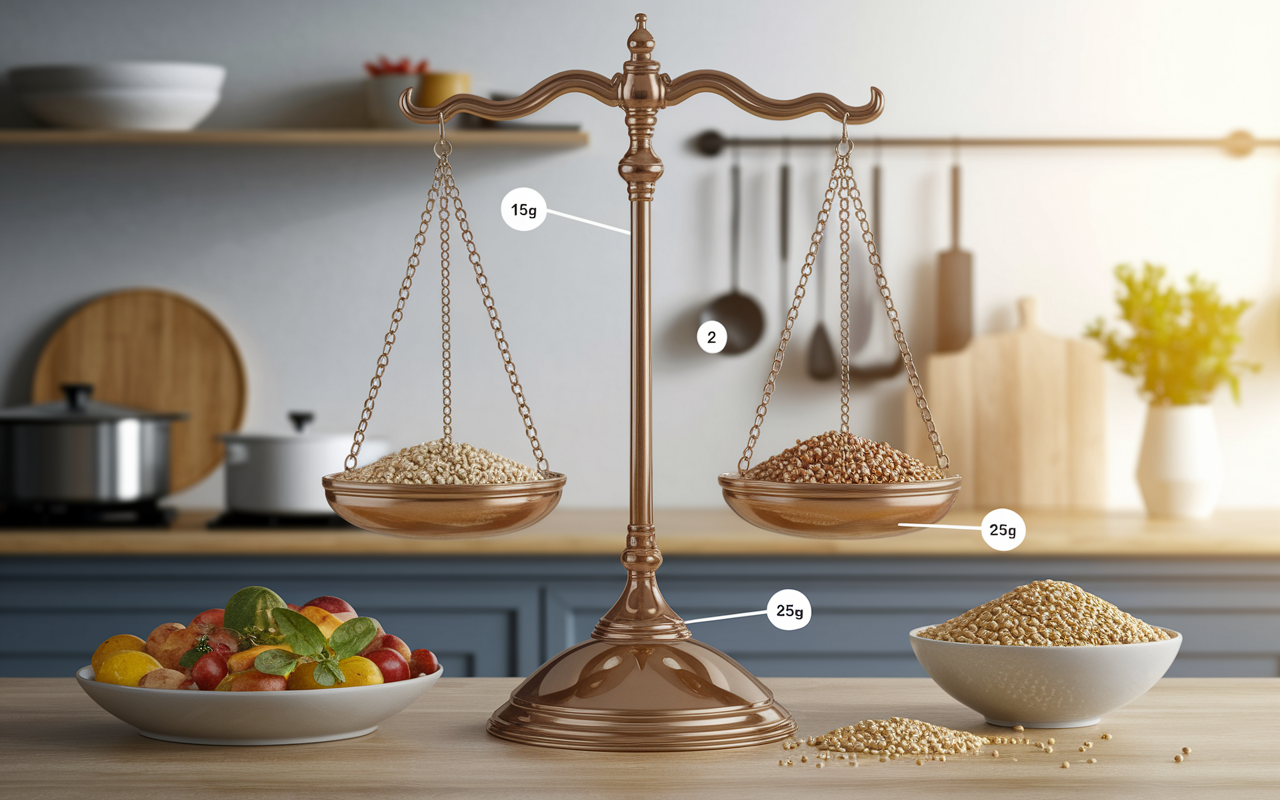 Balance graines pour maigrir 15g 20g 25g