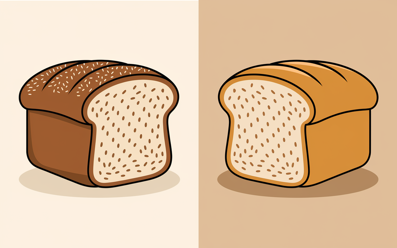 comparatif digestion fibres pain le moins calorique