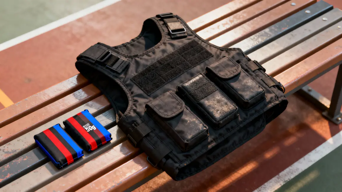 gilet leste xtr noir poches modulaires poids visibles