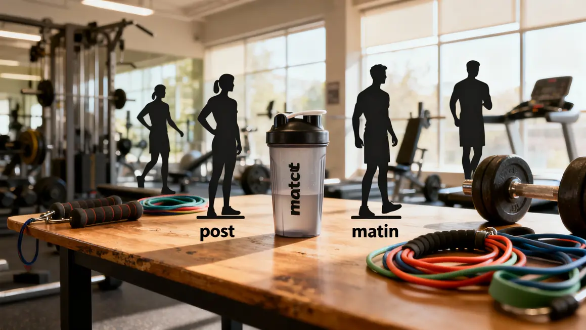 Tableau timing protéines pour progression musculaire en salle de sport