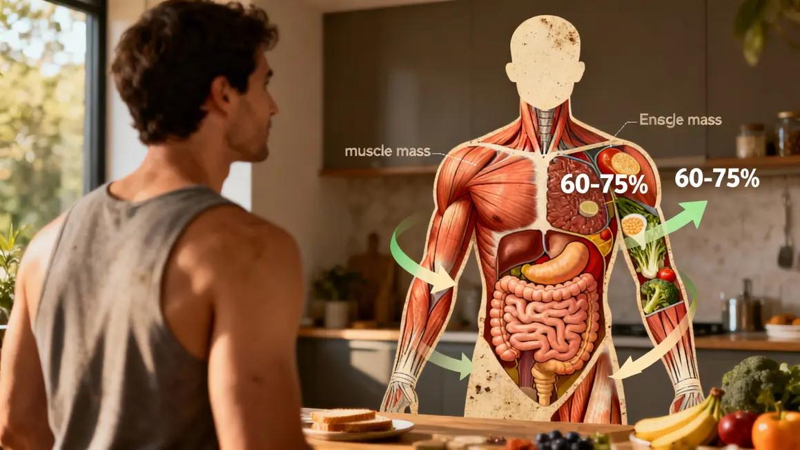 Visuel masse musculaire énergie métabolisme
