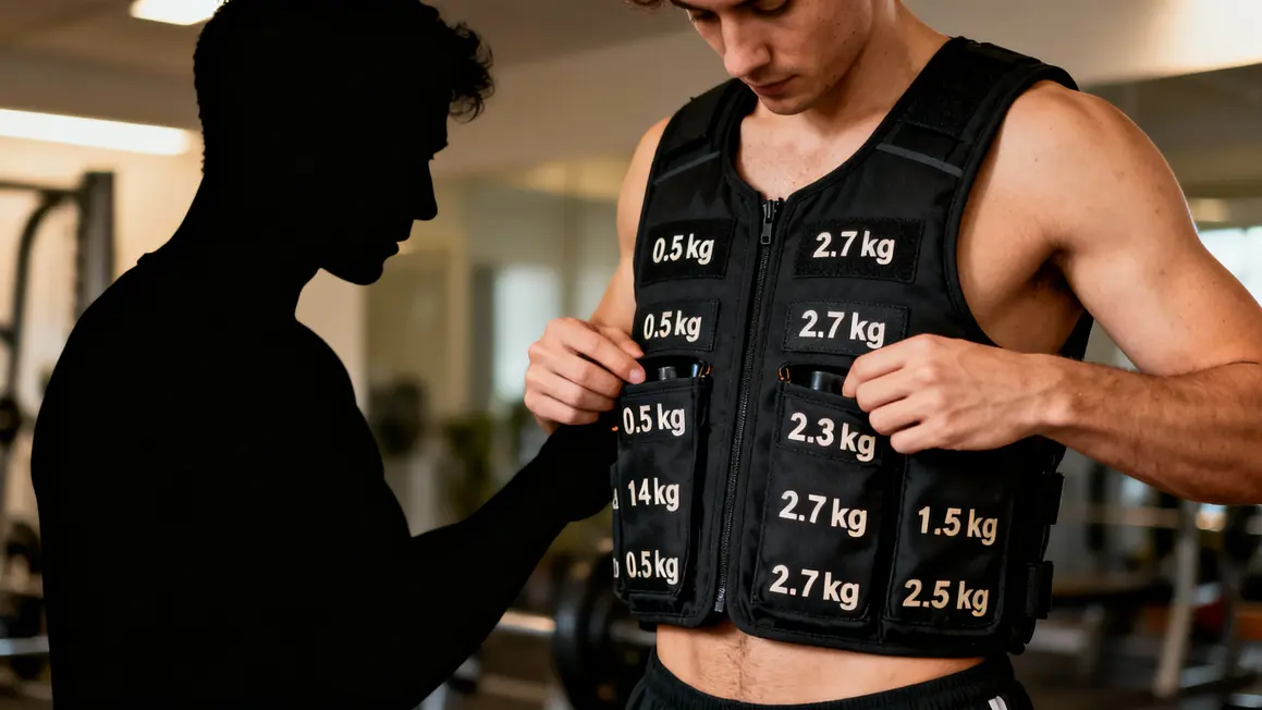 systeme poids ajustable veste lestee reglable adidas
