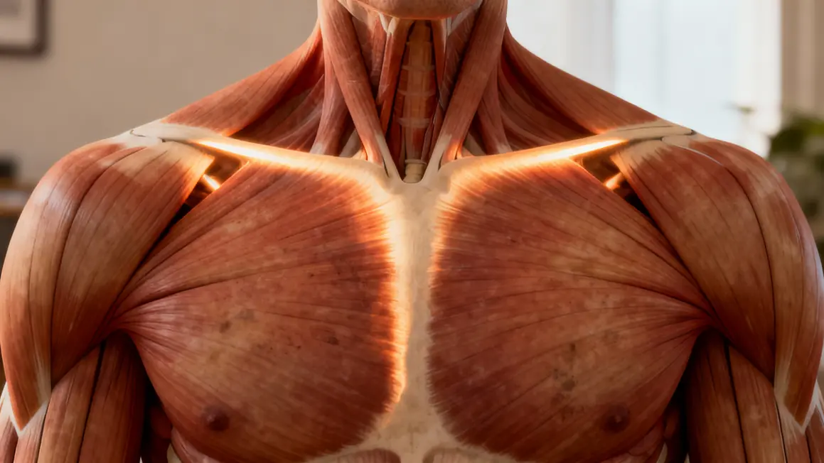 schéma faisceau claviculaire pectoraux inclinaison gilet leste