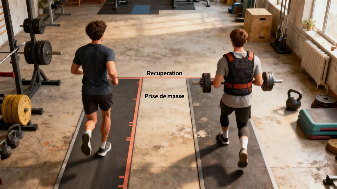 Personnages Métabolisme rapide lent exercices gilet lesté