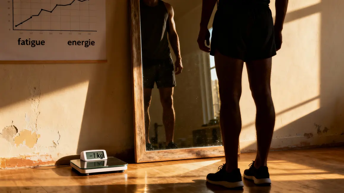 Sportif fatigue energie perte poids bilan arret sucre