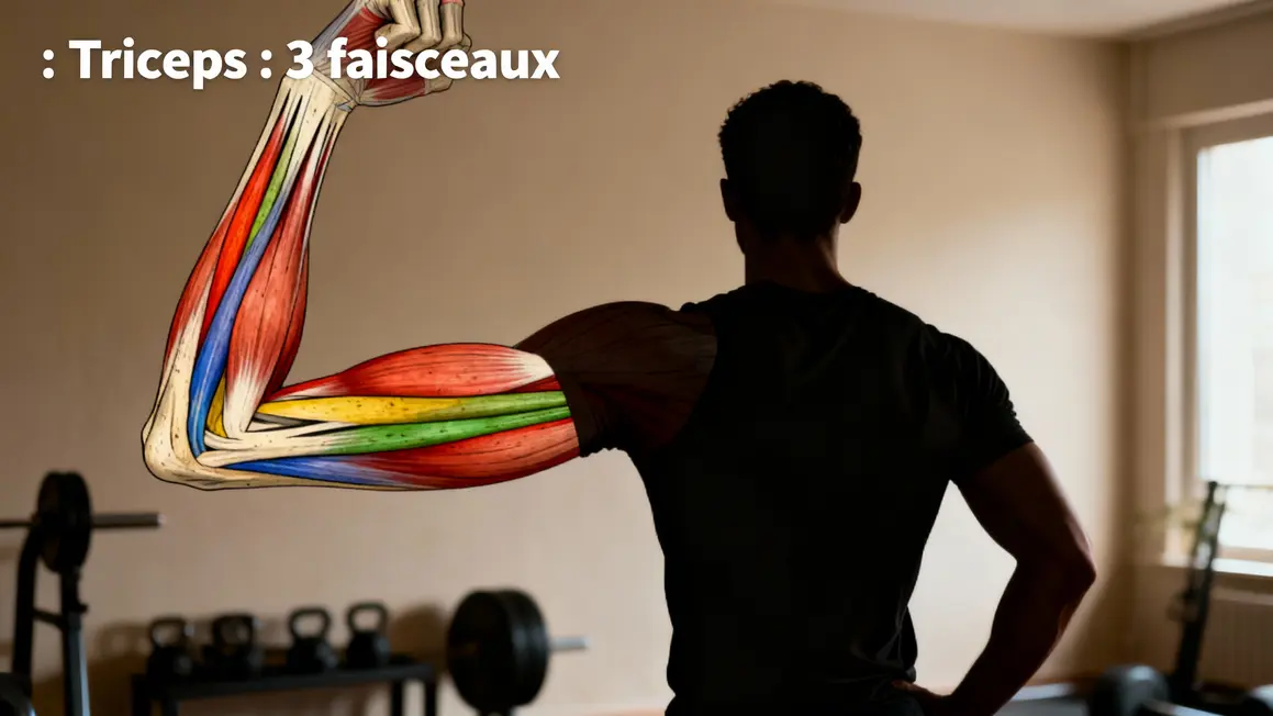 Schéma triceps 3 faisceaux musculation