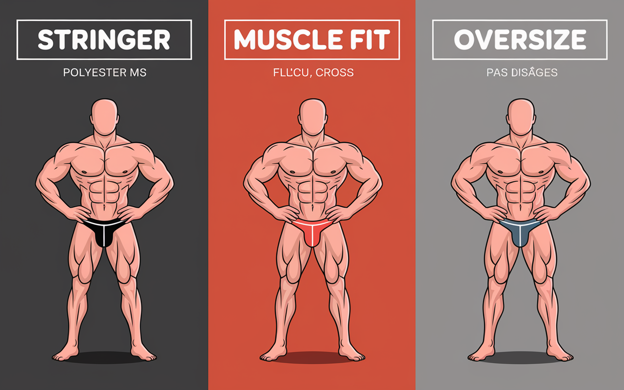Tableau debardeurs musculation pour homme matières et usages