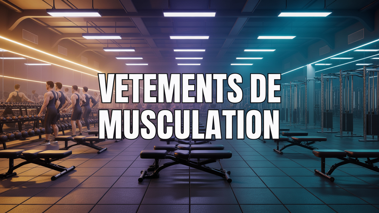 Salle musculation avec vetement musculation
