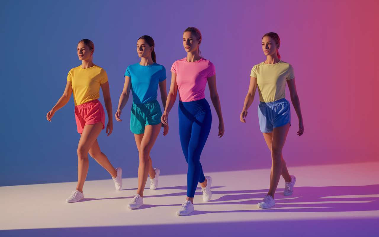 Silhouettes sportifs vetement musculation nouveautes