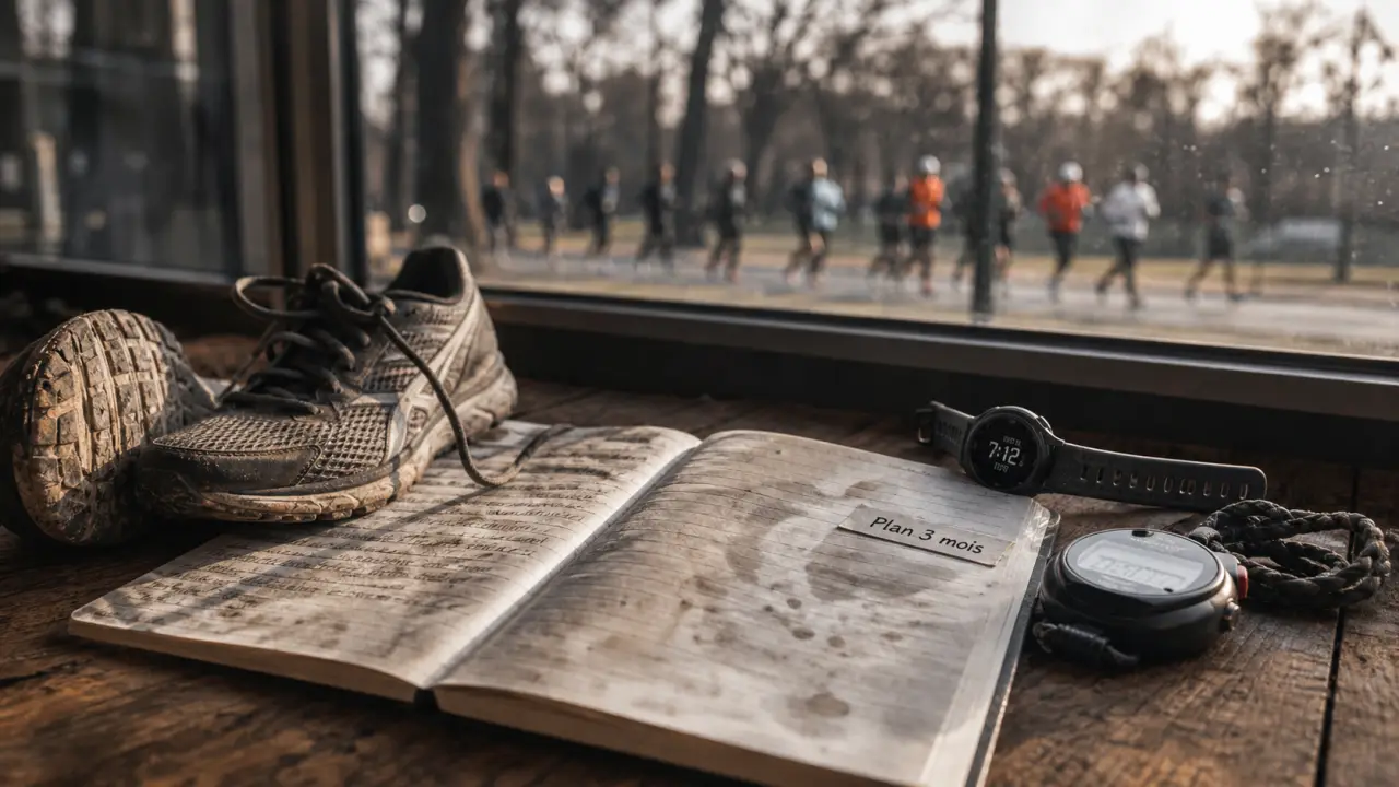Entrainement a la course : carnet de suivi, chrono et progression 10%