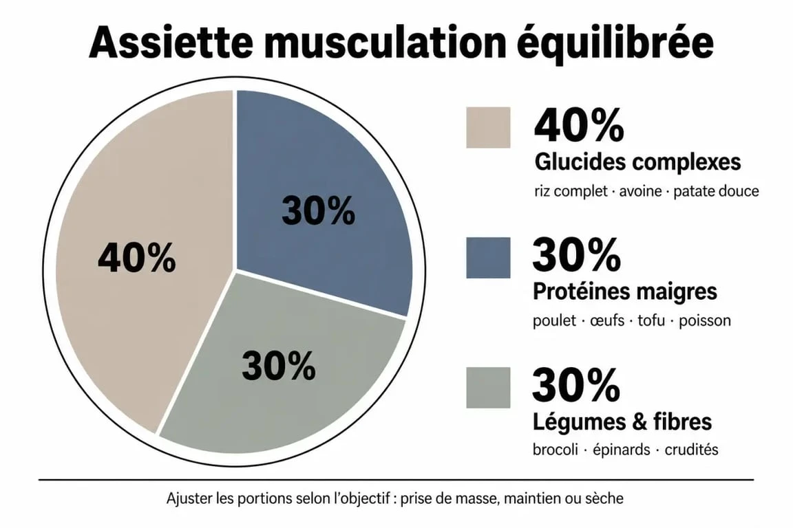 Répartition des macronutriments pour la prise de masse